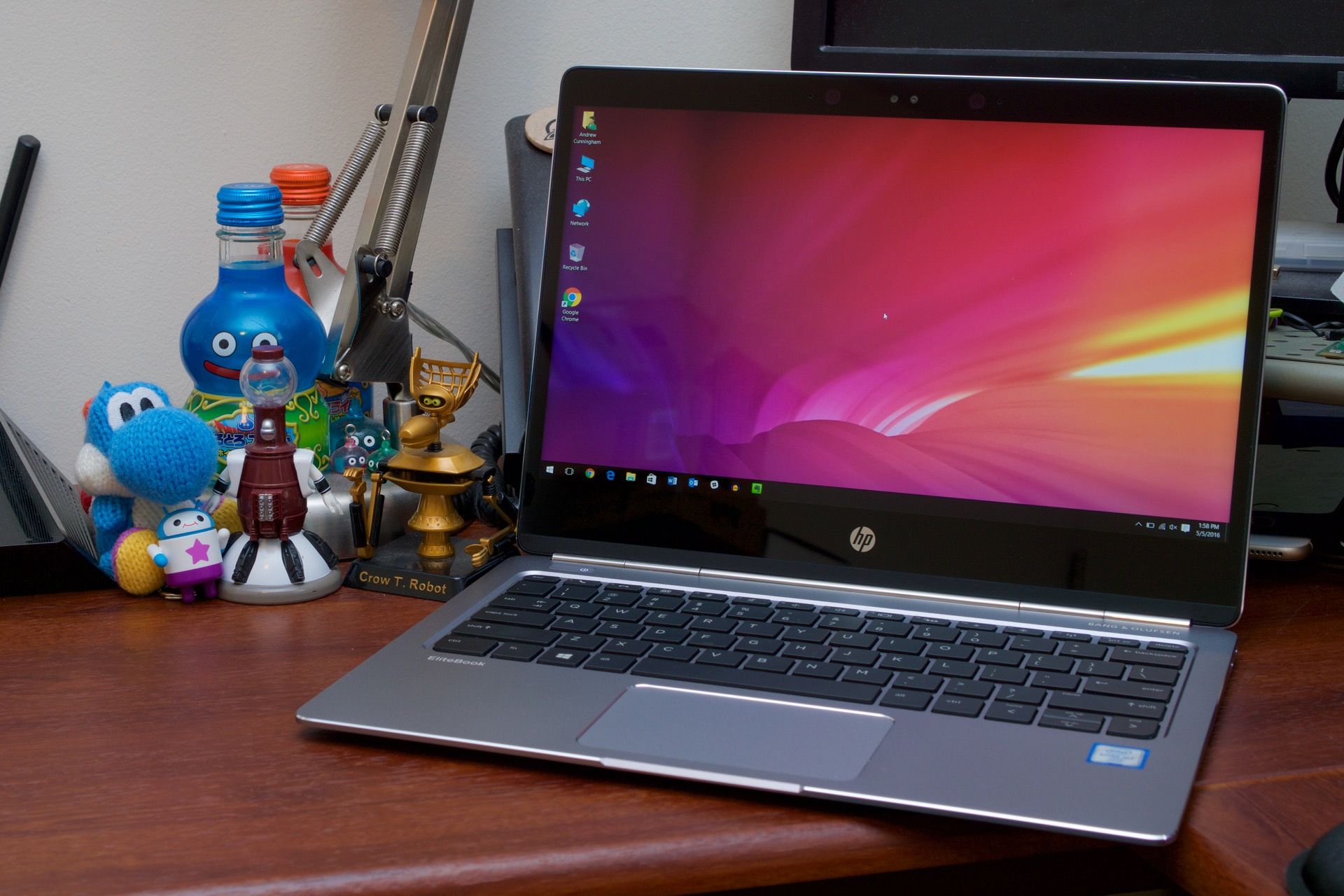 Refurbished HP Elitebook Folio G1 Laptop M5 i5+8GB+256GB+14" Windows 11 Student Notebook Laptop