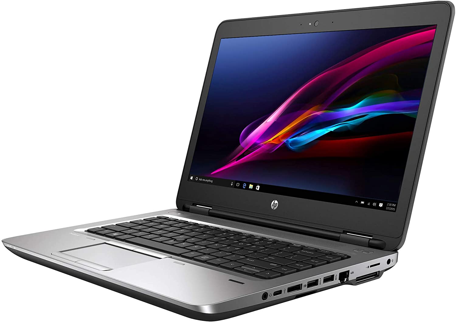 (i7+8GB+500GB+14")Refurbished Hp Probook 640 G2 Laptop - Intel Core i7 6th - 8GB RAM 500GB HDD ROM - 14'' Windows 11 Notebook Silver 14 inch FHD Display