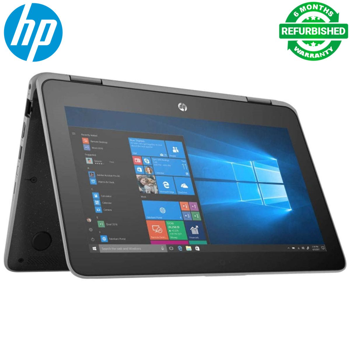 (Bag+i5+8GB+512GB+Touch) Refurbished HP Probook 11X360 G2 Touchscreen Laptopi5+8GB+512GB SSD 7th Gen Laptop Windows 11 Pro Bluetooth Webcam student Professional laptop