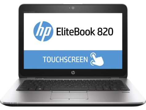 Refurbished HP Elitebook 820 G3 Touchscreen Laptop i5+8GB+500GB+12.5"  6th Gen Windows 11 Pro Notebook Slim Sleek Student Professional Laptop