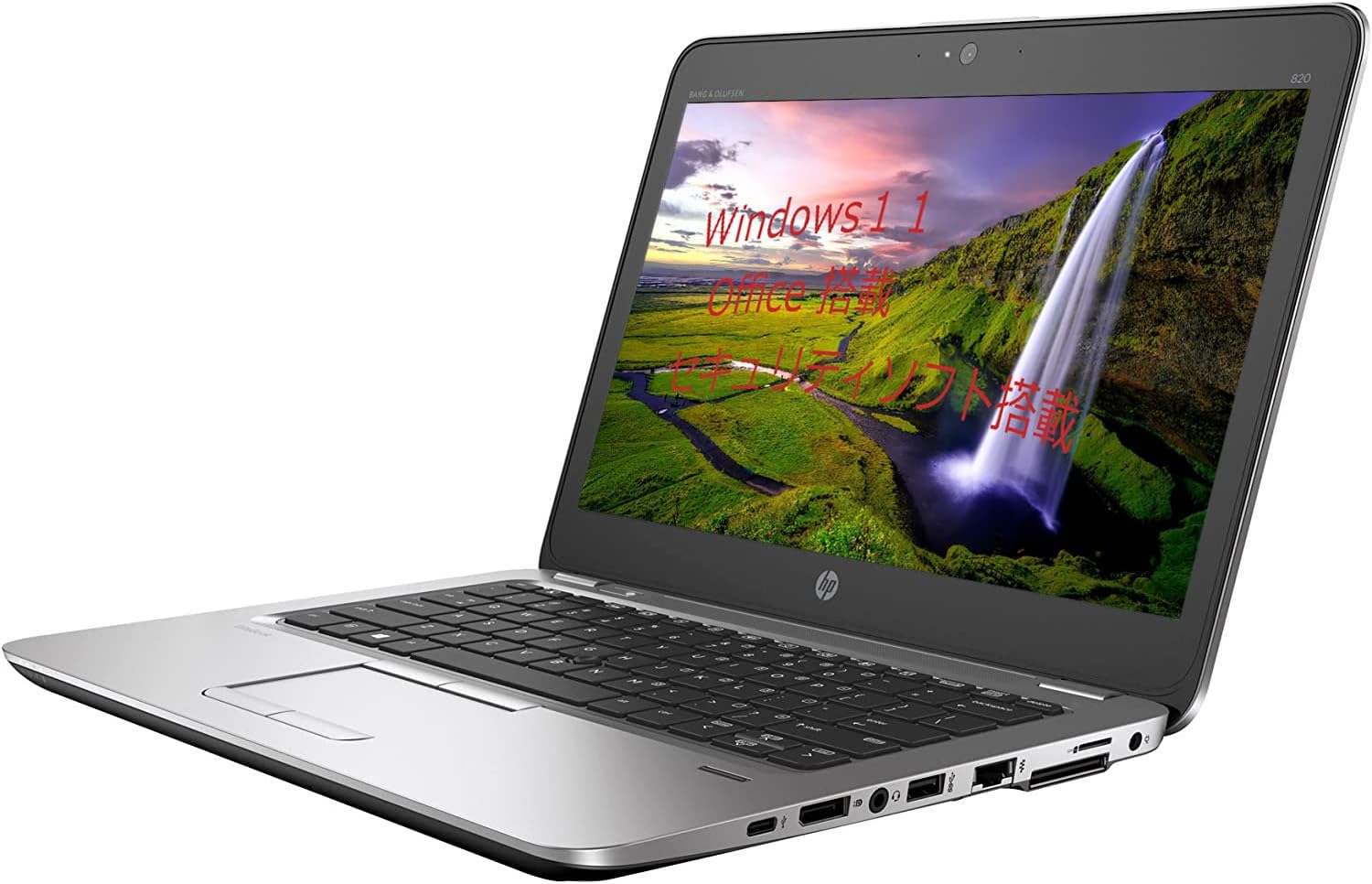 Refurbished HP Elitebook 820 G3 Touchscreen Laptop i5+8GB+500GB+12.5"  6th Gen Windows 11 Pro Notebook Slim Sleek Student Professional Laptop