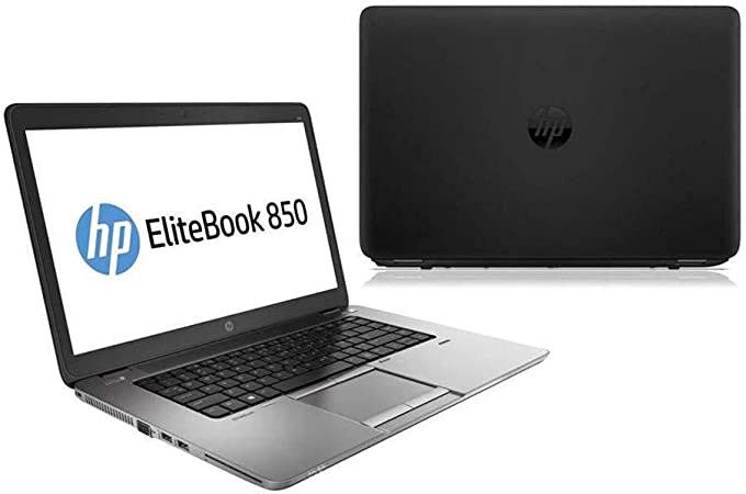 (i7+4GB+500GB) Refurbished HP Elitebook 850 G1 Laptop - Intel Core i7 - 4GB RAM 500GB HDD ROM 4th Gen - 15.6'' Bluetooth Webcam Intel HD Graphics Windows 11 Notebook