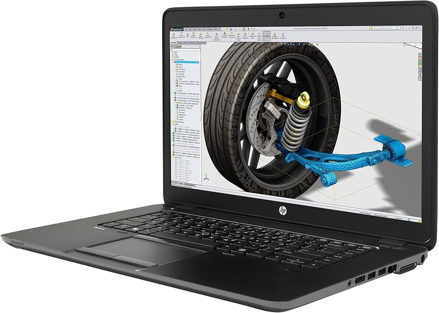 (i7+16GB+256GB+12.5") HP ZBook 15 G2 Laptop i7 4th i7+16GB+256GB+12.5" Windows 11 Pro computing powerhouse with immersive technology Bluetooth webcam Student professional laptop engineering laptop