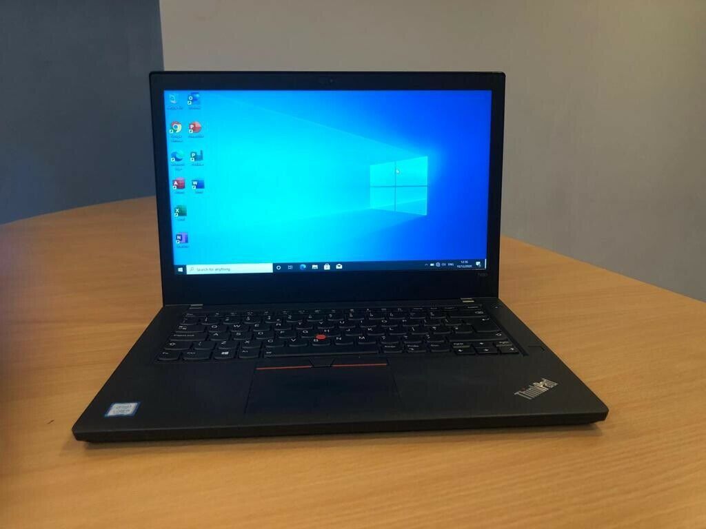 (i5+8GB256GB+14") Refurbished Lenovo ThinkPad T480 Laptop Intel Core i5 7th gen 8GB RAM 256GB SSD 14" FHD Bluetooth Webcam Intel Graphics- Win11 Pro Black Black 14 inch Black 14 inch