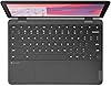 Lenovo 100e Chromebook 4GB 32GB eMMC SD Flash Memory Up to 256GB with SD Card 11.6 Inch Chromebook HD - Intel N-Series N100-4 With Chrome OS English Keyboard Student Laptop
