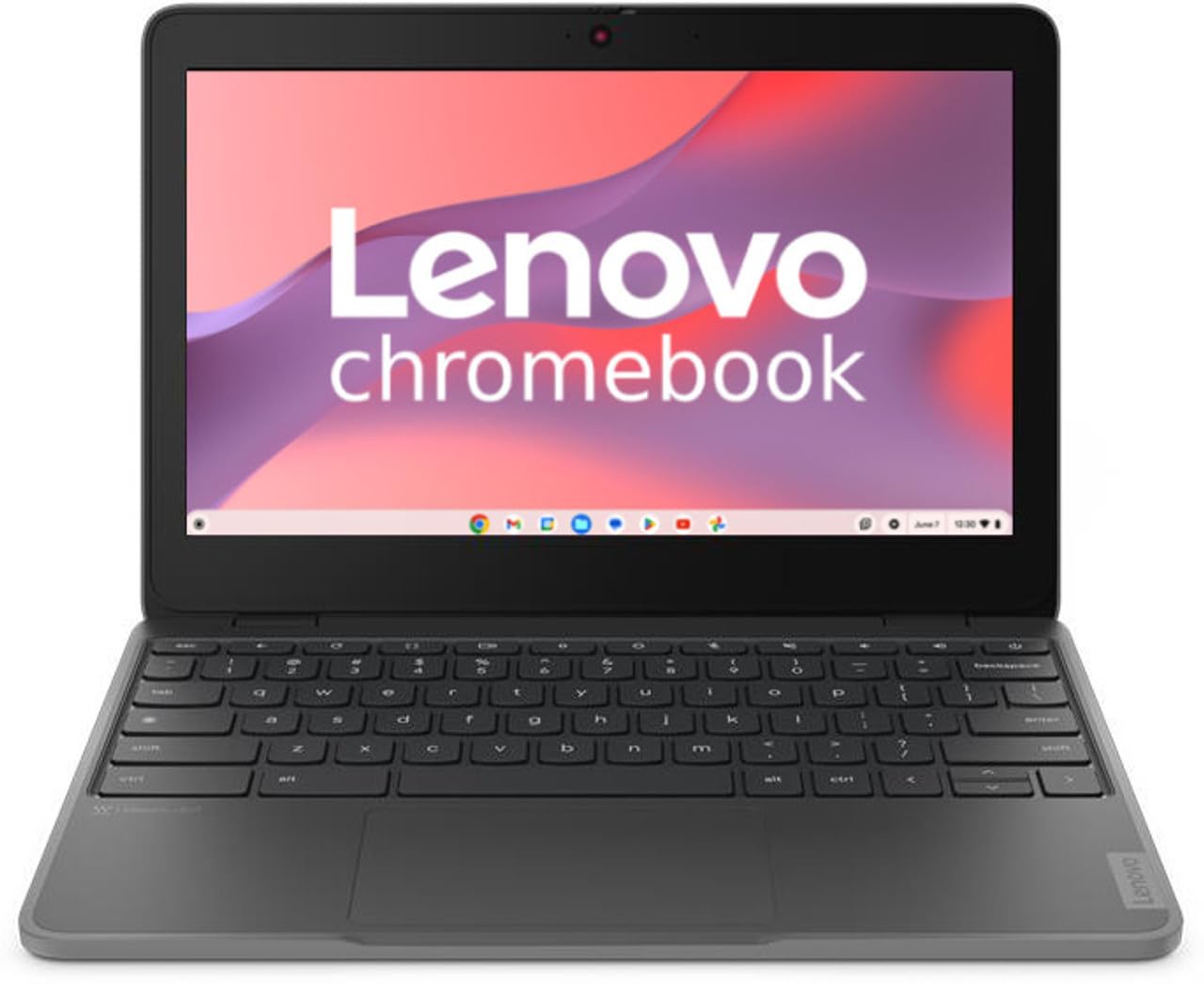 Lenovo 100e Chromebook 4GB 32GB eMMC SD Flash Memory Up to 256GB with SD Card 11.6 Inch Chromebook HD - Intel N-Series N100-4 With Chrome OS English Keyboard Student Laptop