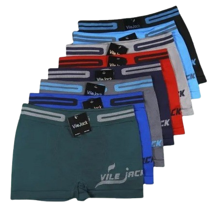6 PCS PACK MEN'S BOXER SHORTS (Stretchy and comfortable)