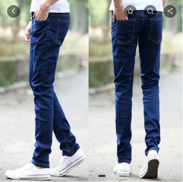 Men's Blue Jeans. Slim Fit Blue Jeans. Sizes:30-34. Stretchy Jeans.
