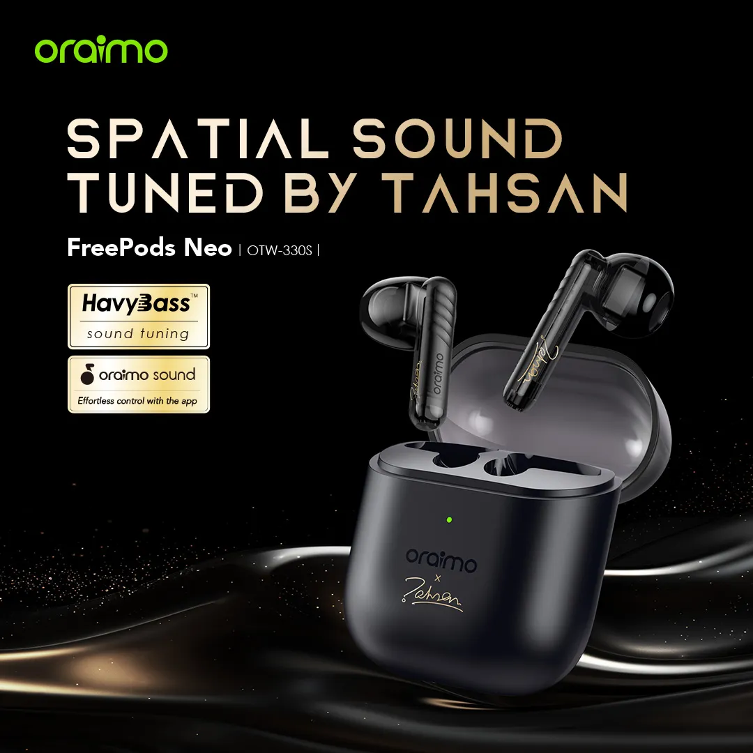 ORAIMO OTW-330S FreePods Neo True Wireless BLUETOOTH Earbuds WITH 50HR PLAYTIME