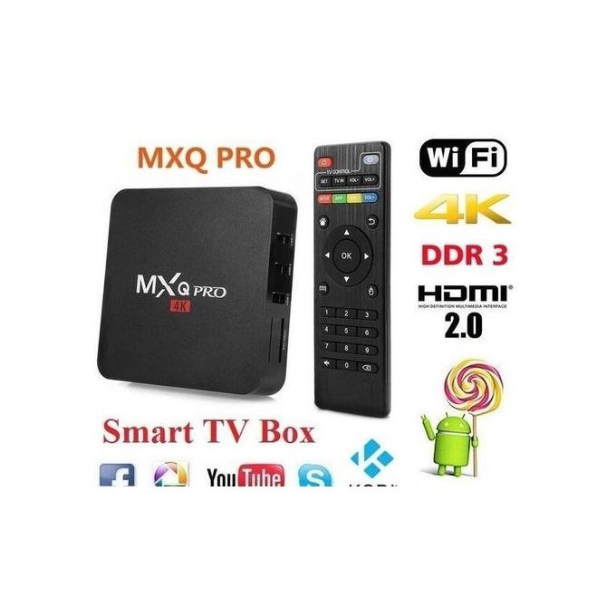 Mxq Best Android Smart 4K Android TV Box 1GB RAM 8GB ROM