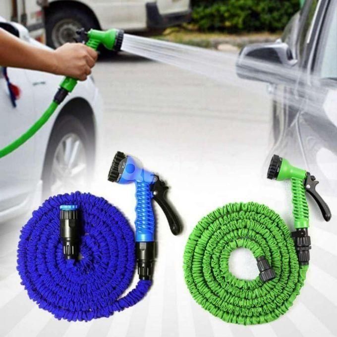 Flexible Magic Expandable ( Upto 3 times) Hose Pipe 100FT 30M With A Spray Gun for gardening, Carwash