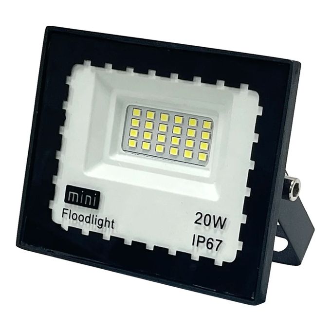 Solar Light 20Watts Electric Security Flood Light AC Outdoor Fully IP67 Waterproof Super Bright 10,000Nrs LED Life