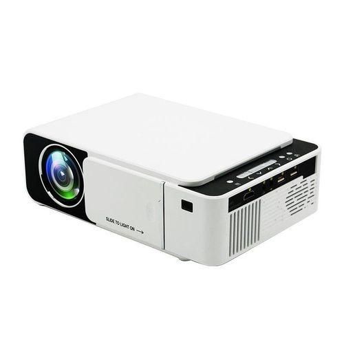 T5 LED Projector HD 3500 Lumens Portable HDMI USB Support 4K 1080p Home Theater Cinema Projector Beamer