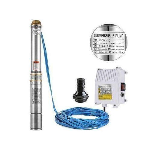 Super Italian Deep Well Electric Submersible WaterPUMP 0.5HP DSD 3/7 Borehole Water Pump 100% Copper 1HP 50M Deep Head