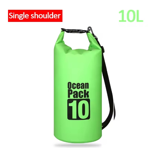 Outdoor Waterproof Dry Bag 10L Outdoor Diving Foldable Storage Man Women Beach Swimming BaRafting Ocean Bag Travel Bags