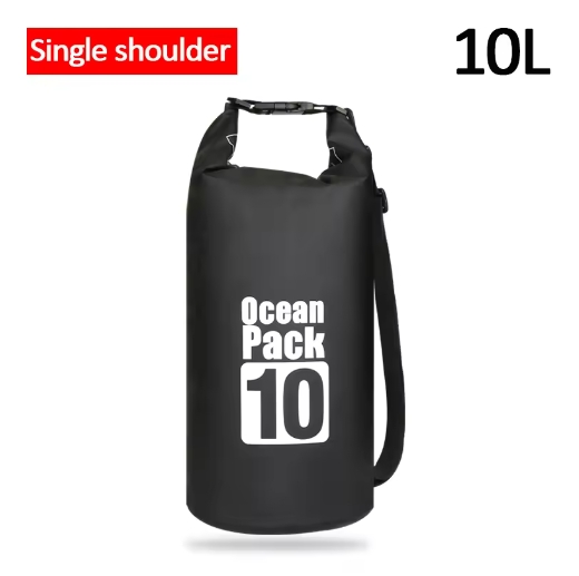 Outdoor Waterproof Dry Bag 10L Outdoor Diving Foldable Storage Man Women Beach Swimming BaRafting Ocean Bag Travel Bags