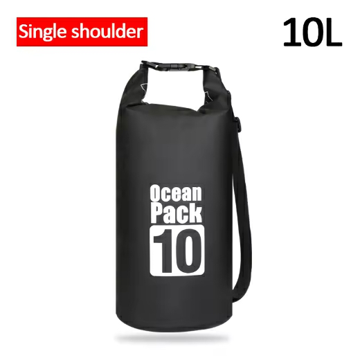 Outdoor Waterproof Dry Bag 10L Outdoor Diving Foldable Storage Man Women Beach Swimming BaRafting Ocean Bag Travel Bags