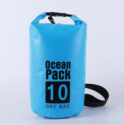 Outdoor Waterproof Dry Bag 10L Outdoor Diving Foldable Storage Man Women Beach Swimming BaRafting Ocean Bag Travel Bags
