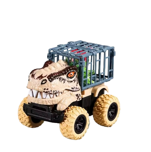 Inertia Dinosaur Truck Toys Car Transport Truck Toys with Dino Figures for Boy Toddlers T-Rex Dinosaur Games Monster Truck Kid