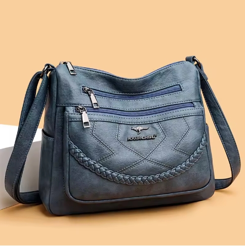 High Quality Soft Leather Luxury Purses and Handbags Women Bags Designer Multi-pocket Crossbody Shoulder Bags For Women