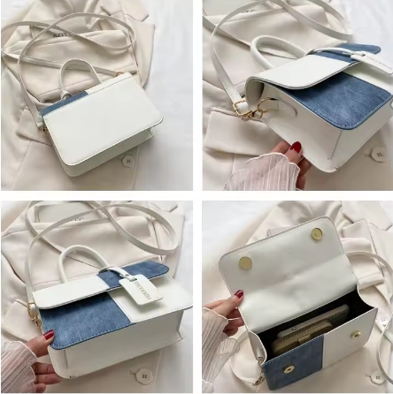 New Style Womens Bag With Color Blocking Closure Fashionable Bag Comfortable Shoulder Bag Popular Crossbody Bag