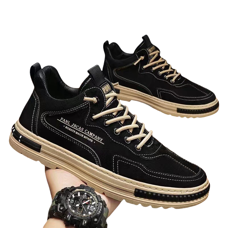 Men's Casual Sneakers SpringAutumn Breathable Wear Resistant Outdoor Platform Sneaker Non-slip Comfortable Loafers Walking Flats
