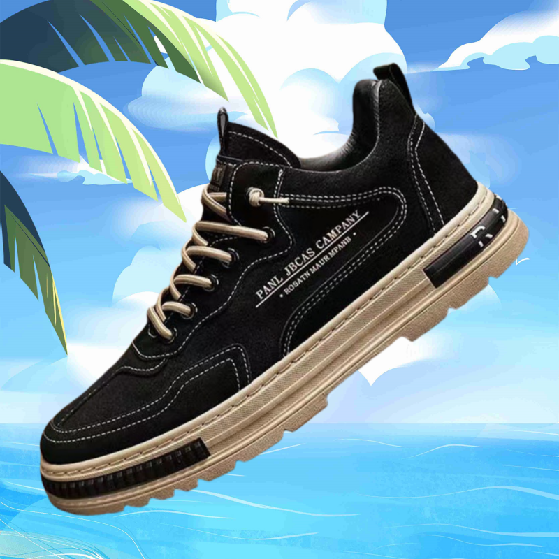 Men's Casual Sneakers SpringAutumn Breathable Wear Resistant Outdoor Platform Sneaker Non-slip Comfortable Loafers Walking Flats