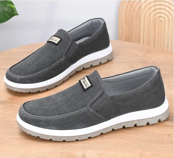 New Flats Breathable Soft-soled Men's Shoes Slip-on Comfortable Work Casual Shoes Loafers
