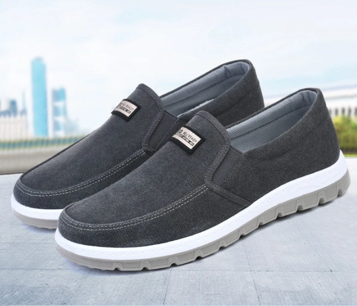 New Flats Breathable Soft-soled Men's Shoes Slip-on Comfortable Work Casual Shoes Loafers