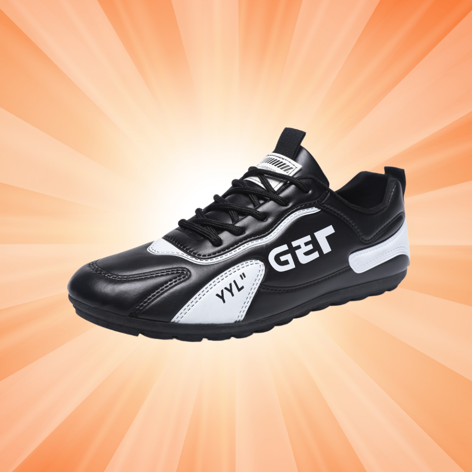 New Arrival Men's Casual Shoes Flat Comfortable Gym Sports Shoes Male Trainers Sneakers Black