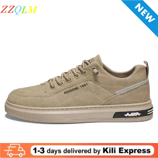 Men's Casual Shoes Wear-Resistant Sneakers Autumn Non-slip Platform Shoes Men Outdoor Board Shoes Comfortable Running Shoe Tenis