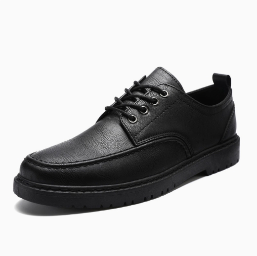New Four-season Oxfords Retro Business Formal Wear New Casual Trendy Shoes Large-sized Low-top Small Leather Shoes for Casual Men