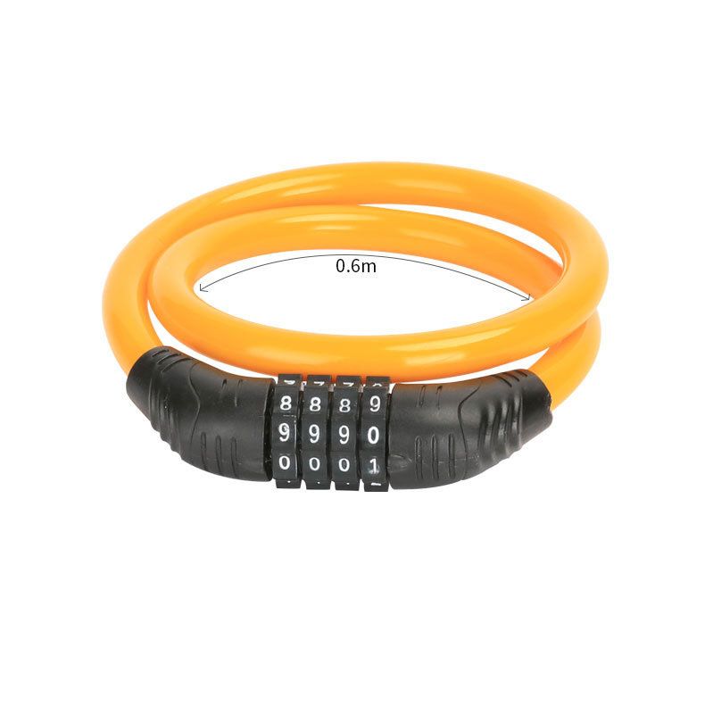 Anti Theft Bike Lock Security Level 1 Thickened Motorcycle Lock code lock  Mountain Motorcycle Steel Wire Lock Alloy Steel Wire Lock Bike Lock Tricycle Locks Heavy Duty Anti bike parts