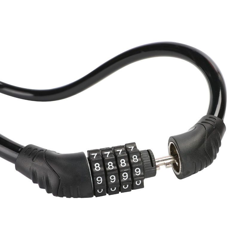 Anti Theft Bike Lock Security Level 1 Thickened Motorcycle Lock code lock  Mountain Motorcycle Steel Wire Lock Alloy Steel Wire Lock Bike Lock Tricycle Locks Heavy Duty Anti bike parts
