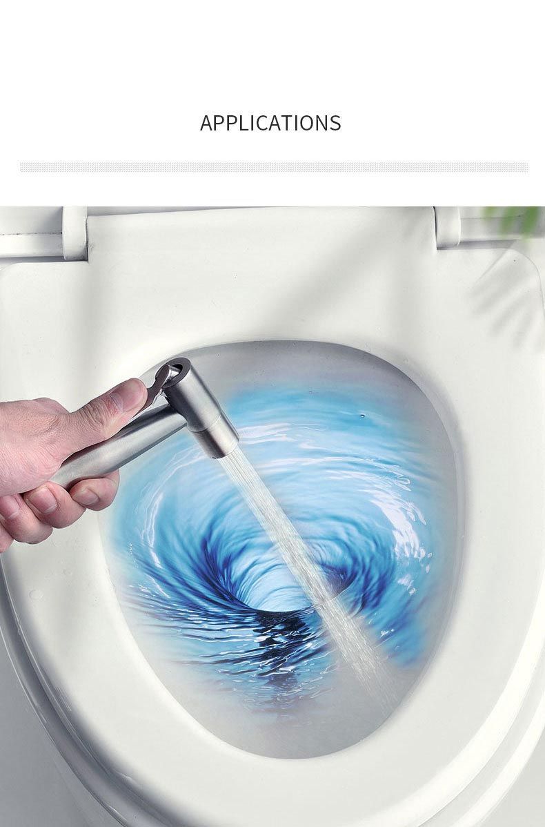 Handheld Bidet Shower Head Sprayer Toilet Spray Jet Tool  Washing Kit