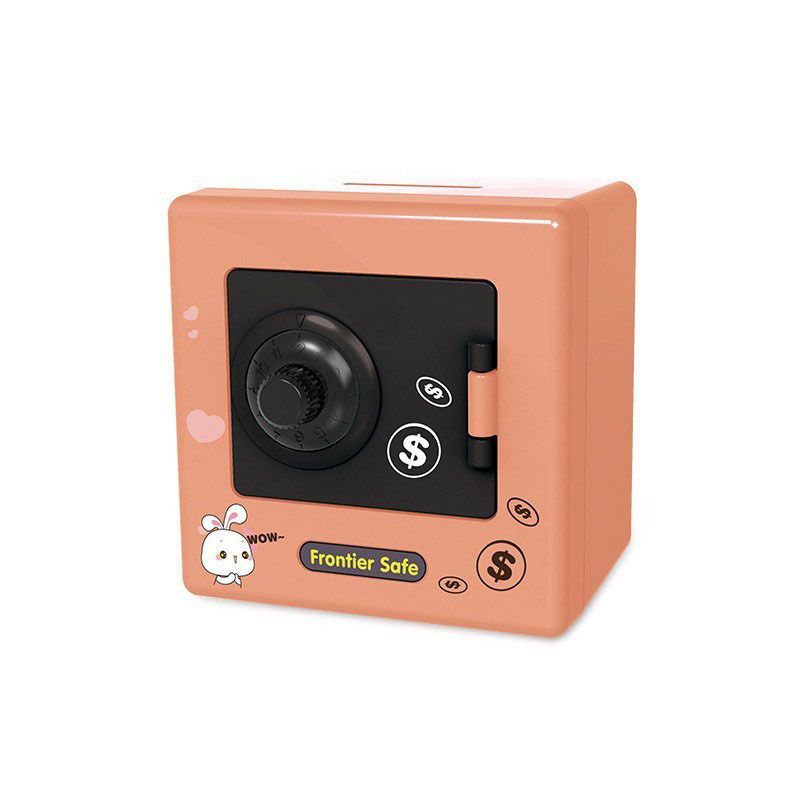 code lock Piggy Bank Coin Money Savings Container Tin Box Cash Coins Saving Box money box Key Lock Piggy bank ATM bank penny bank money saving box Children Kids Birthday Gifts child gift