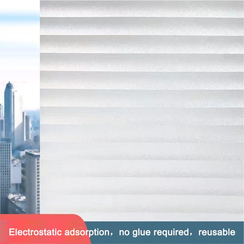 Blind window stickers, anti-vision effect  excenllent anti-peeping bathroom frosted glass film, privacy protection, fully opaque, translucent, non-transparent window curtain