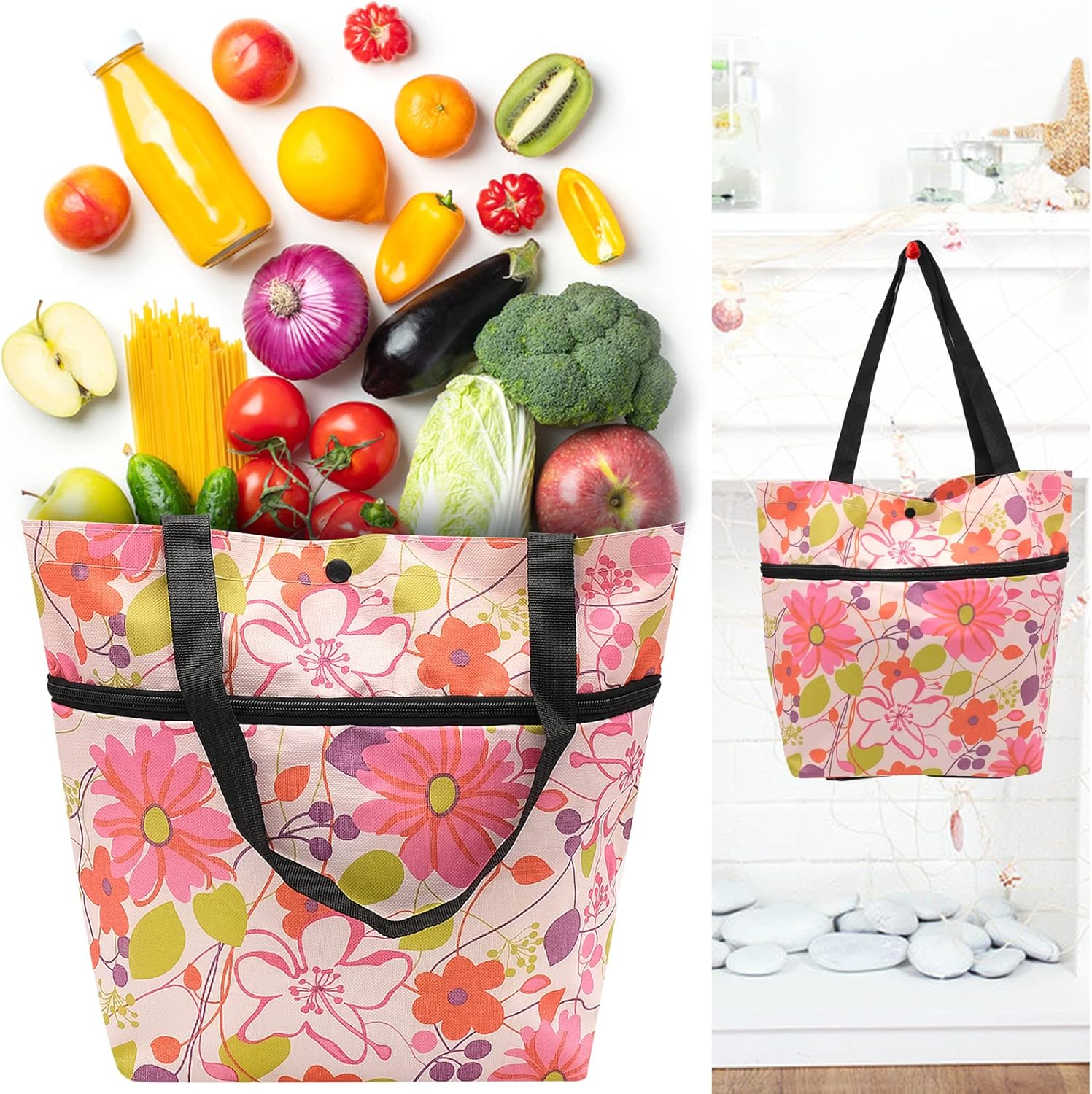 portable handbags for women NEW Foldable Travelling Bags Handbags  Oxford Cloth Shopping Bags Reusable Gym Bags for lady Women Multifunctional Bags Shopping bag For Supermarket women‘s bag for lady