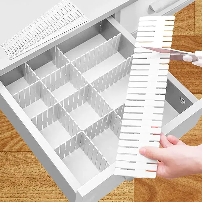 8pcs closet organizer wardrobe organizer kitchen storage office supplies storage drawer organization jewelry storage box adjustable drawer dividers makeup storage tray sock organizer cosmetics storage
