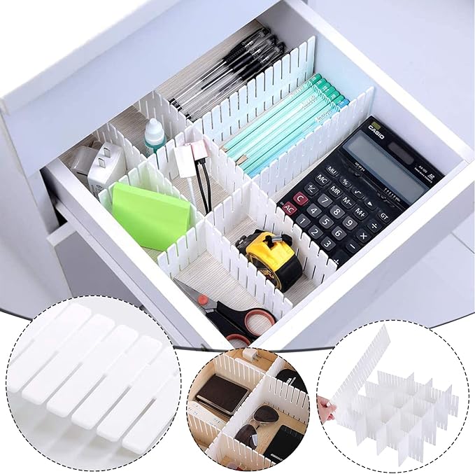 8pcs closet organizer wardrobe organizer kitchen storage office supplies storage drawer organization jewelry storage box adjustable drawer dividers makeup storage tray sock organizer cosmetics storage