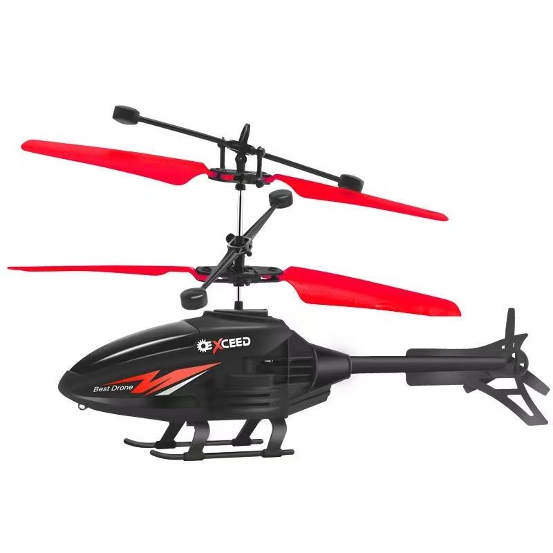 USB Rechargeable remote control toy airplane Infrared Induction Remote Control Toy Gyro Helicopter Rc Drone Model Plane Flying Toys Gift for Boys Beginner Birthday, Christmas
