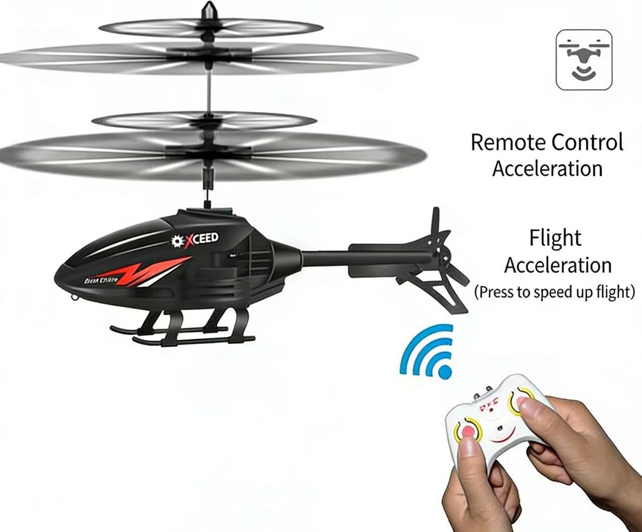 USB Rechargeable remote control toy airplane Infrared Induction Remote Control Toy Gyro Helicopter Rc Drone Model Plane Flying Toys Gift for Boys Beginner Birthday, Christmas