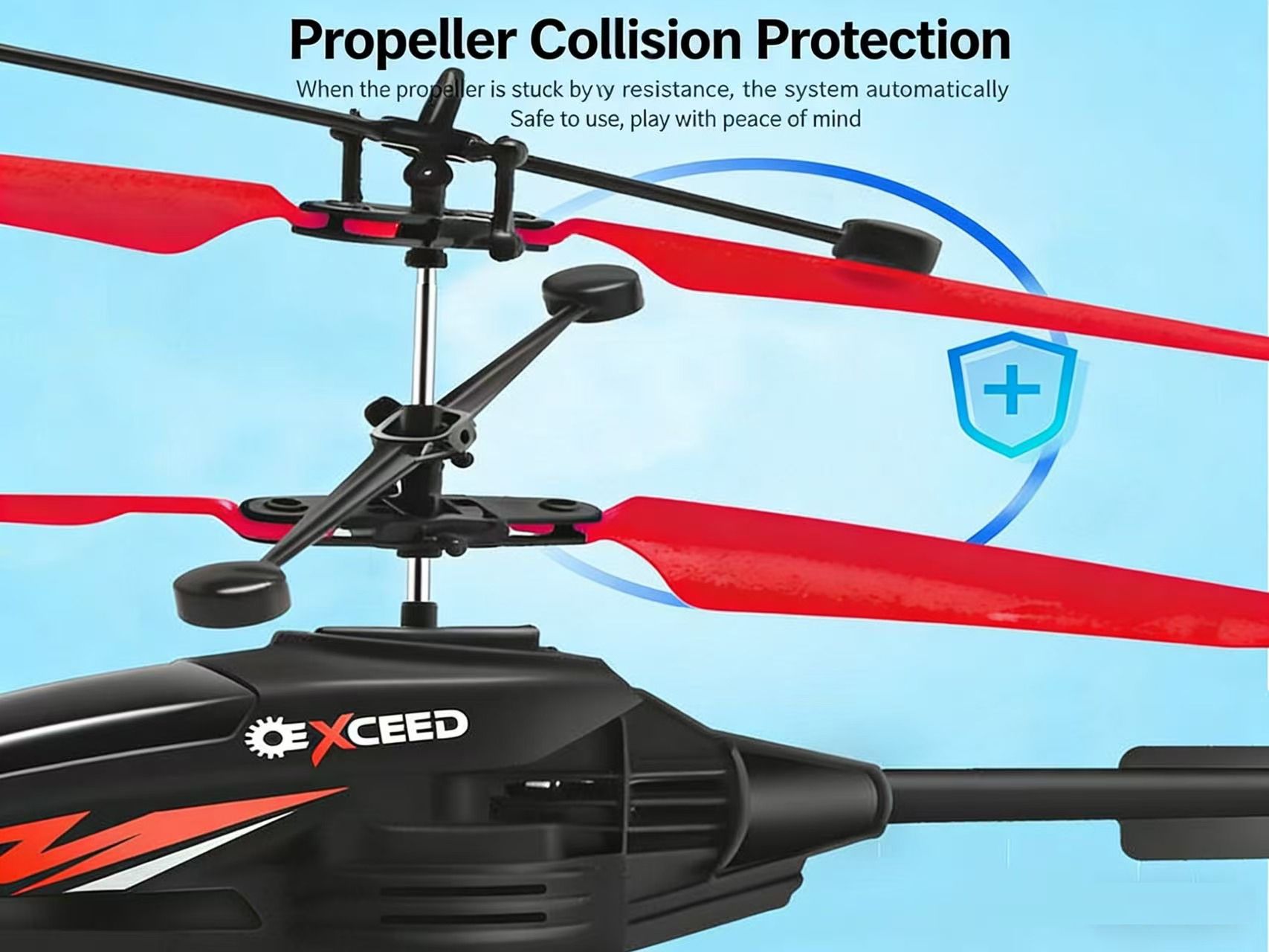 USB Rechargeable remote control toy airplane Infrared Induction Remote Control Toy Gyro Helicopter Rc Drone Model Plane Flying Toys Gift for Boys Beginner Birthday, Christmas