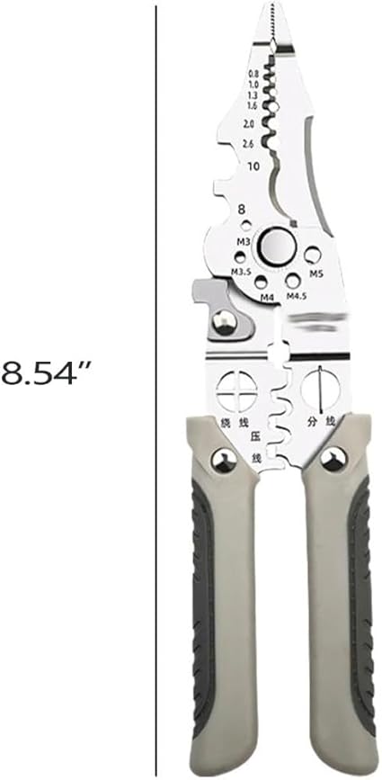 32 in 1 Multifunctional Stripping Crimping Pliers Terminal household professional tools Crimper Cable Cutter Adjustable Automatic Wire Stripper for electrician Comprehensive Tool for Stripping Cutting