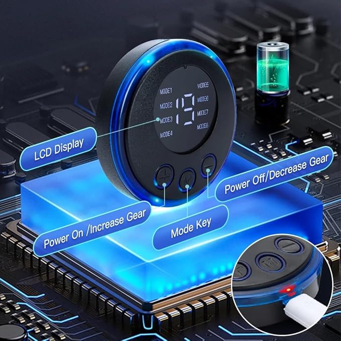 USB EMS Foot Massager Pad Portable Foot Care Massage Mat Pulse Muscle Stimulation Improve Blood Circulation Relieve Fatigue Relax Feet Footmassager Pad