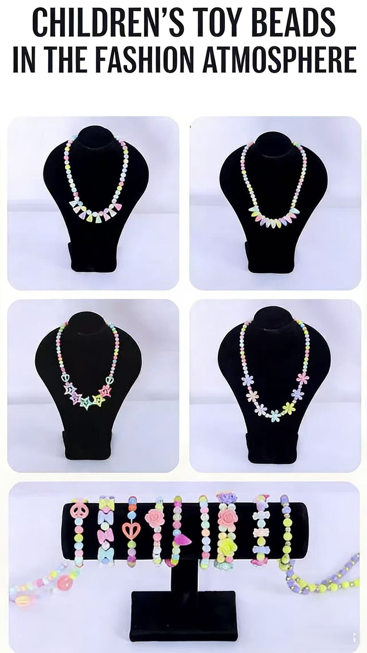 Educational toy DIY toys Clay Beads for Bracelet Making set, seed beads DIY beaded Jewelry making kit waist beads present for the kiddos Craft Kit Bracelet Making Kit gift for girl women