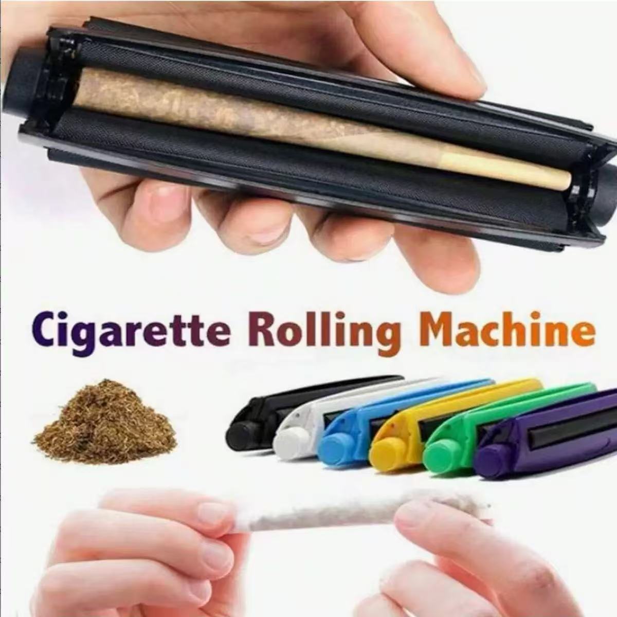 cigarette roller for tobacco Home Organization Portable Cigarette Rolling Machine Joint Cone Roller Manual Maker DIY Tool  Manual Tobacco Smoking Rolling Papers father's day gifts