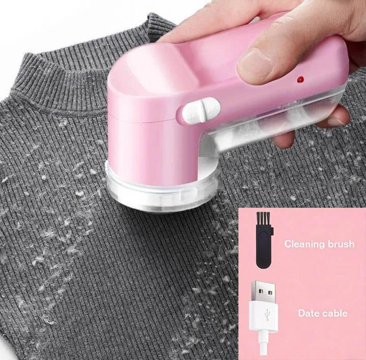 Household Appliances USB Power Lint Remover Clothes Shaver Fabric Shave Fuzz Electric Fluff Portable Brush Blade Professional Fur Ball Trimmer For Sweaters Shirt Dresses Underwear Wool T-shirts