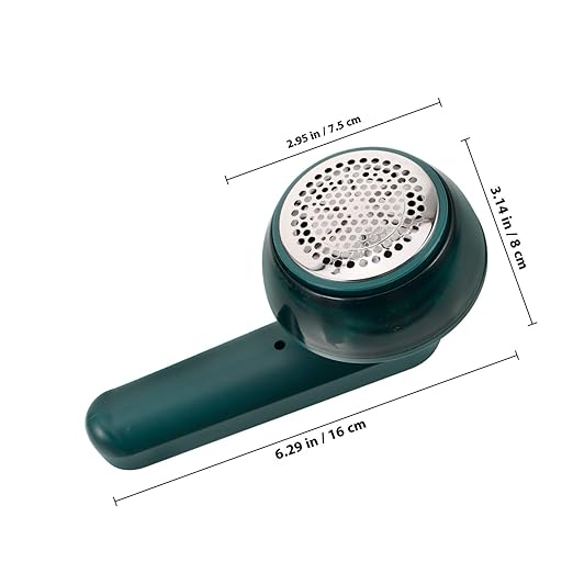 Fabric Shaver, Lint Remover for Clothes, Electric Lint Shaver with 3-Leaf Blades, Purple Sweater Shavers to Remove Pilling for Clothing, Couch, Furniture, Fuzz, Lint Ball, Bobbles, USB Rechargeable
