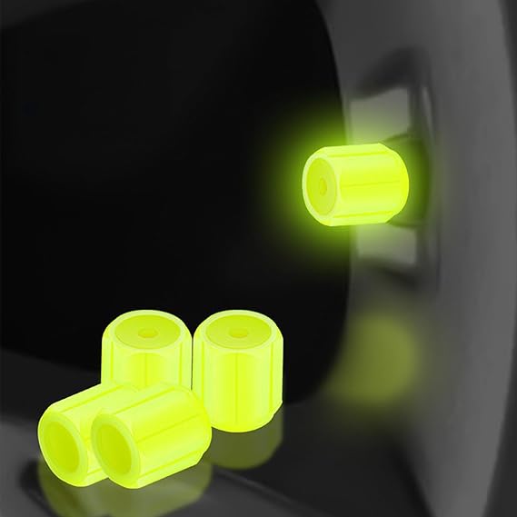 4pcs/Set Bike Lights Tire Valve Cap Flashlight Auto Car Motorcycle Tire Air Valve Wheel Spokes Light Bike Accessories